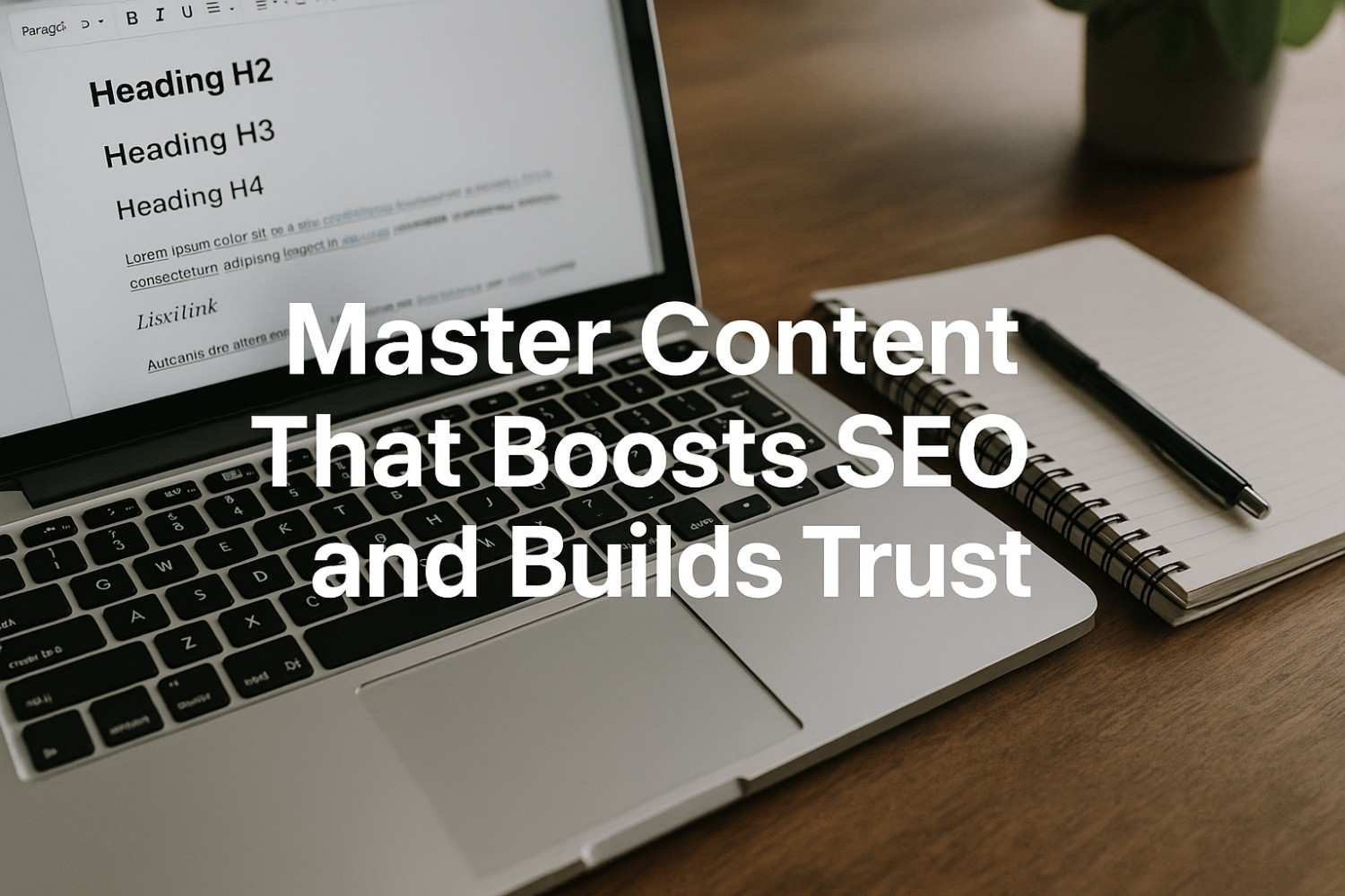 content that builds trust